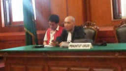 Rony Santoso BD Shabu di Jerat Pasal 114 Oleh JPU